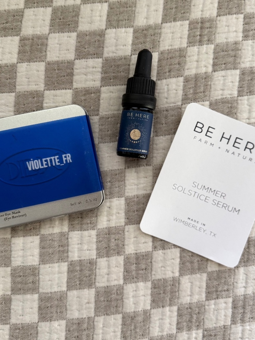 Violette_FR Eye Mask and Serum Set